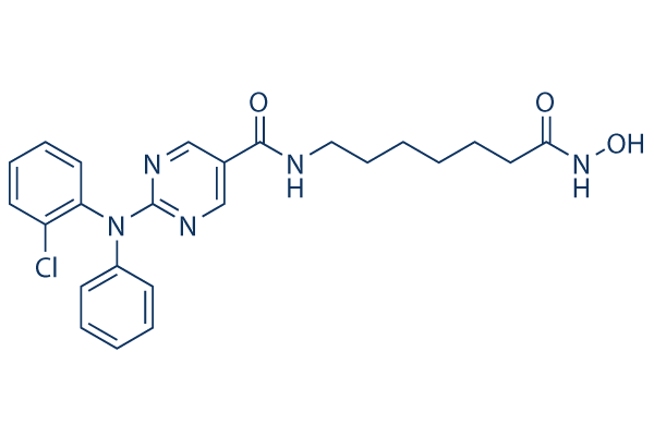 Citarinostat (ACY-241)化学構造