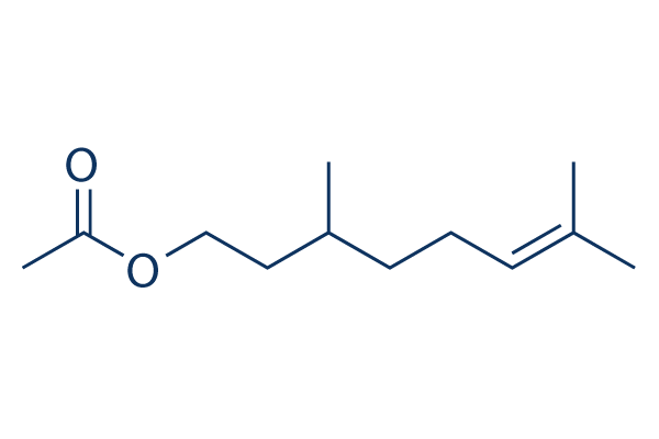 Citronellyl acetate化学構造