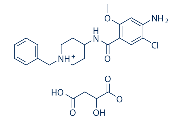 Clebopride malate化学構造