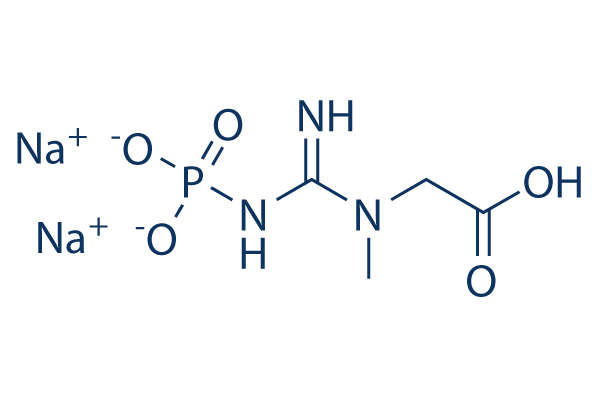Creatine phosphate disodium salt化学構造