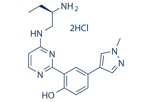 CRT0066101 dihydrochloride化学構造