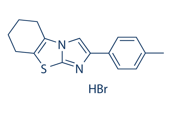 Cyclic Pifithrin-α hydrobromide 化学構造