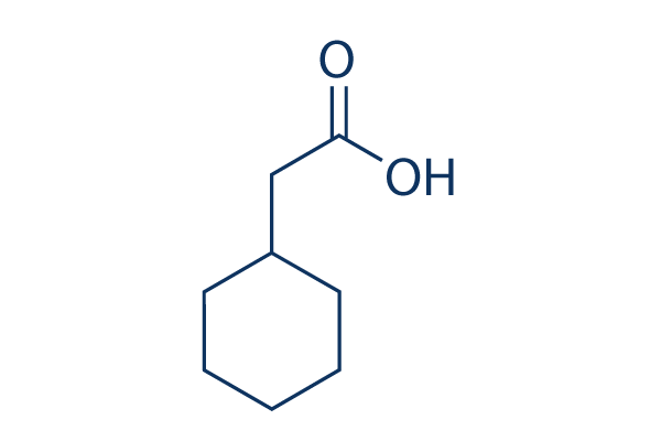 Cyclohexaneacetic acid化学構造