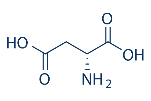 D-Aspartic acid化学構造