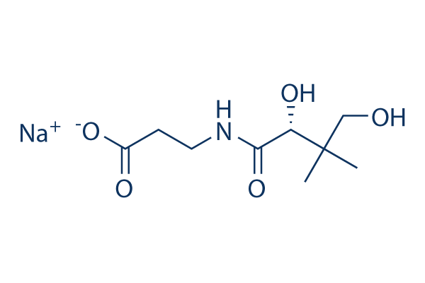 D-Pantothenate Sodium化学構造