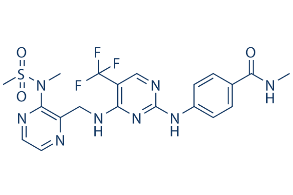 Defactinib (VS-6063)化学構造