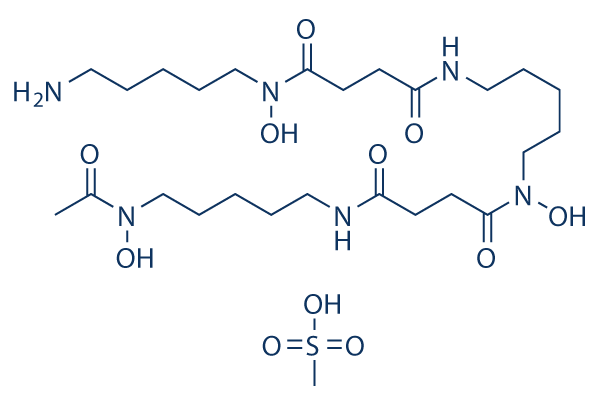 Deferoxamine mesylate化学構造