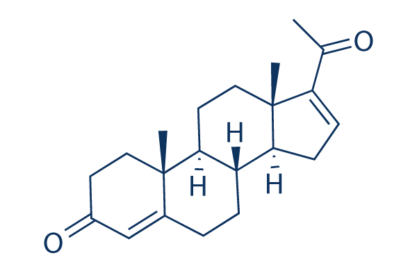 16-Dehydroprogesterone化学構造