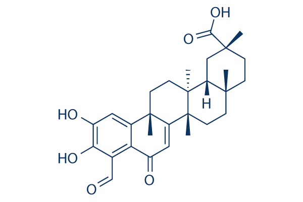 Demethylzeylasteral (T-96)化学構造