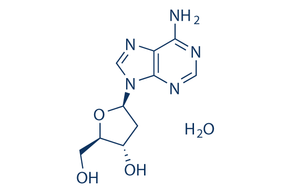 2'-Deoxyadenosine monohydrate化学構造