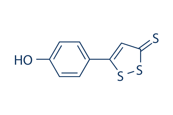 Desmethylanethol trithione化学構造