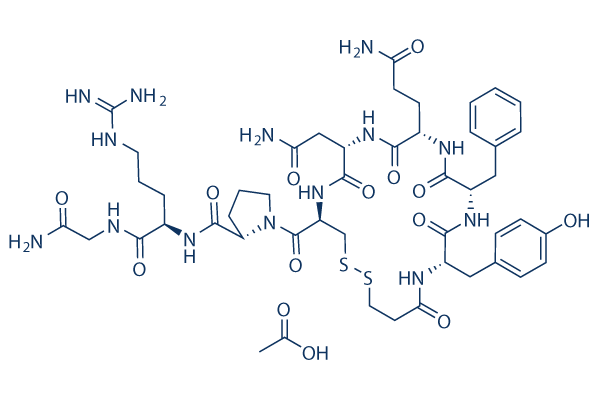 Desmopressin Acetate化学構造