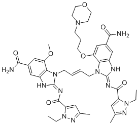 diABZI STING agonist (Compound 3)化学構造