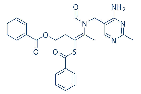 Dibenzoyl Thiamine化学構造