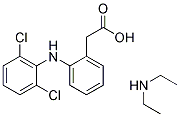 Diclofenac Diethylamine化学構造