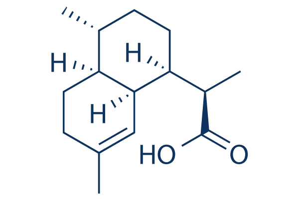 Dihydroartemisinic acid化学構造