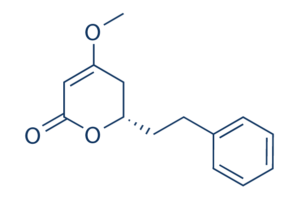 Dihydrokavain化学構造