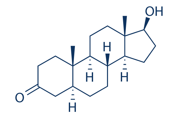 Dihydrotestosterone (DHT)化学構造