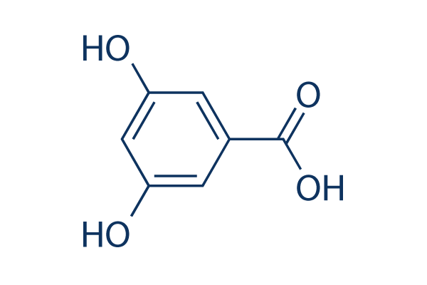 3,5-Dihydroxybenzoic acid化学構造