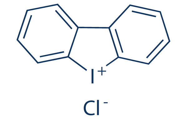 DPI (Diphenyleneiodonium chloride)化学構造