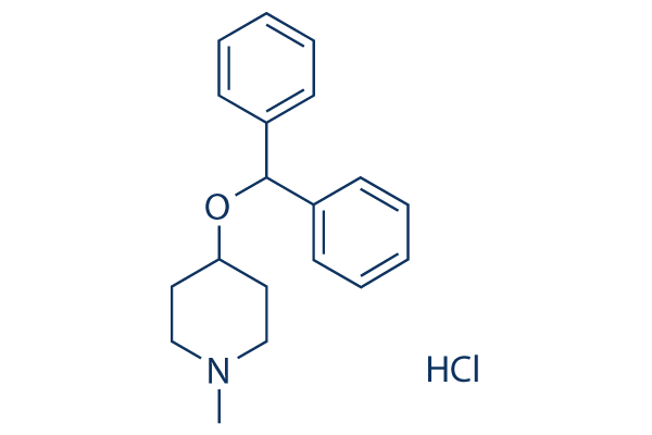 Diphenylpyraline hydrochloride化学構造