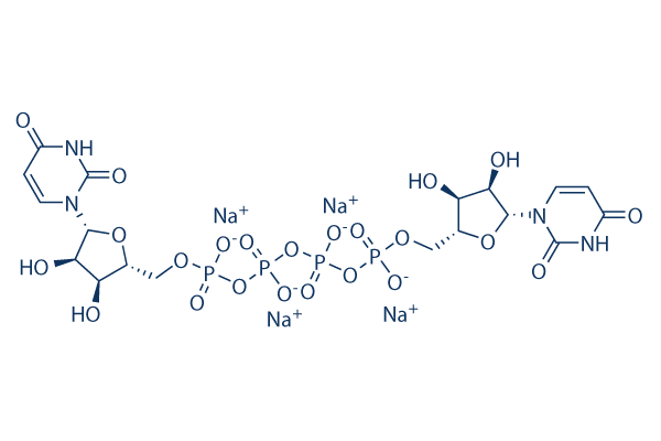 Diquafosol Tetrasodium化学構造