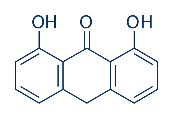 Dithranol化学構造