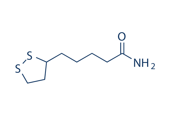 DL-6,8-Thioctamide化学構造