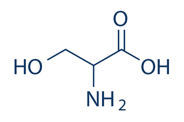 DL-Serine化学構造