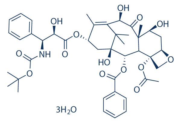 Docetaxel Trihydrate化学構造