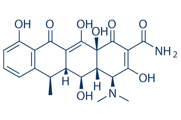 Doxycycline化学構造