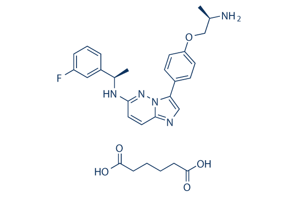 Taletrectinib (DS-6051b)化学構造