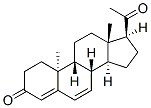 Dydrogesterone化学構造