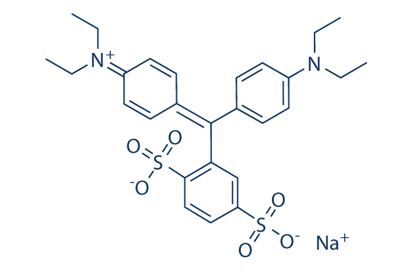 Isosulfan Blue化学構造