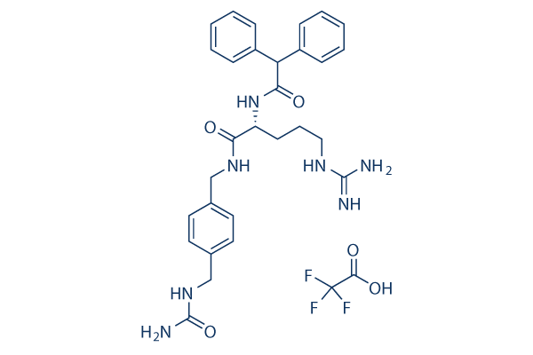 BIBO 3304 Trifluoroacetate化学構造