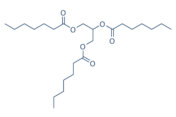 Triheptanoin化学構造