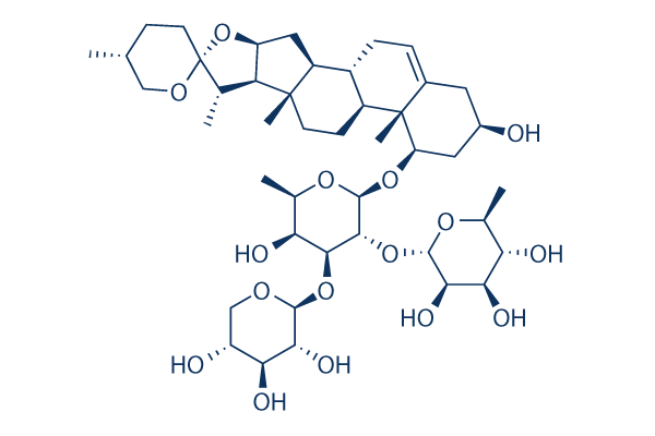 Ophiopogonin D化学構造