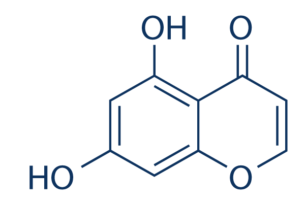 5,7-Dihydroxychromone化学構造
