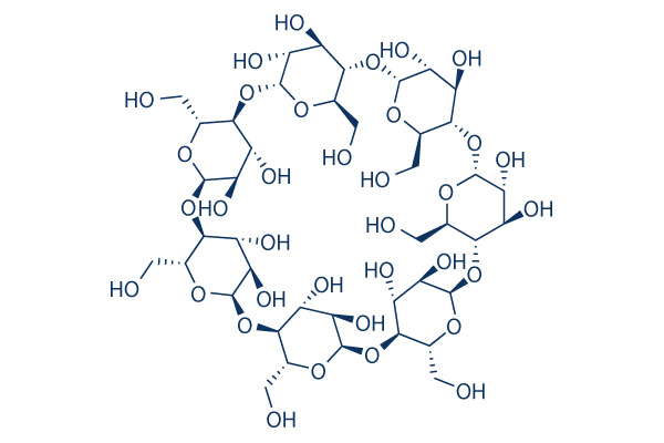 β-Cyclodextrin化学構造