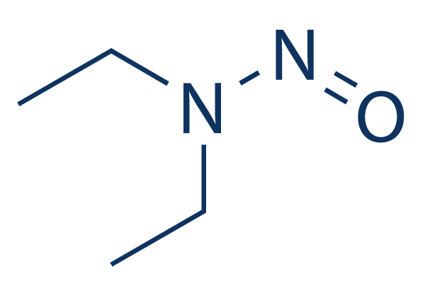 N-Nitrosodiethylamine化学構造