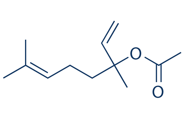 Linalyl Acetate化学構造