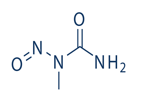 N-Nitroso-N-methylurea化学構造