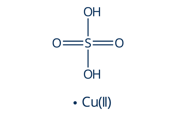 Cupric sulfate化学構造