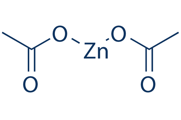 Zinc acetate化学構造
