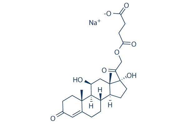 Hydrocortisone sodium succinate化学構造
