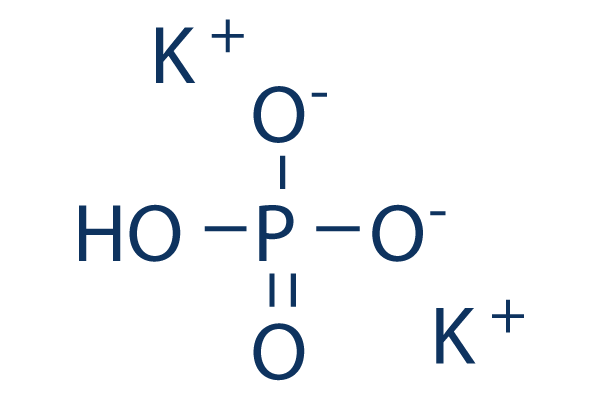 Potassium phosphate dibasic化学構造