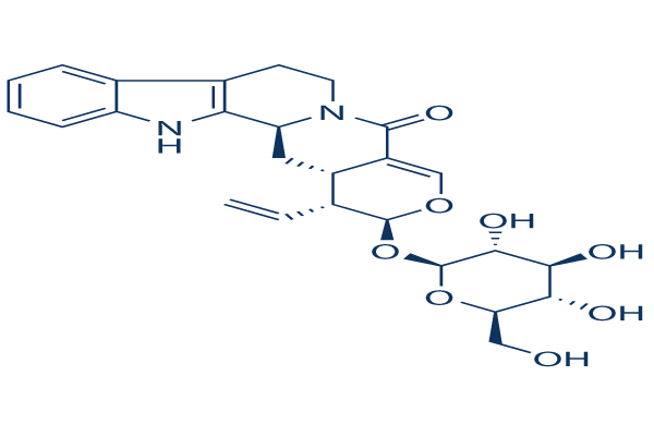 Strictosamide化学構造