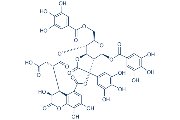 Chebulinic acid化学構造