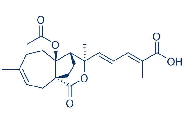 Pseudolaric Acid A化学構造