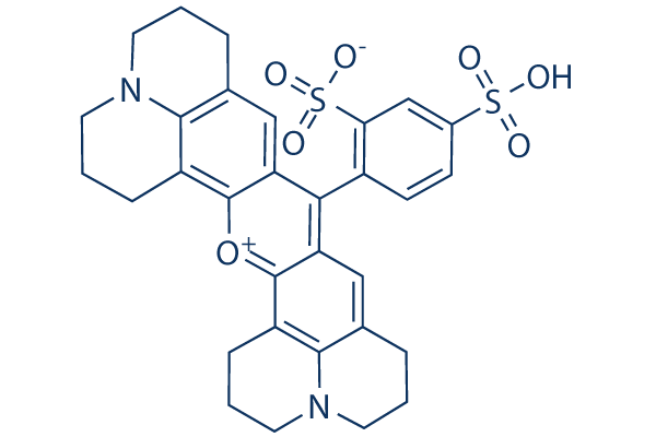 Sulforhodamine 101化学構造